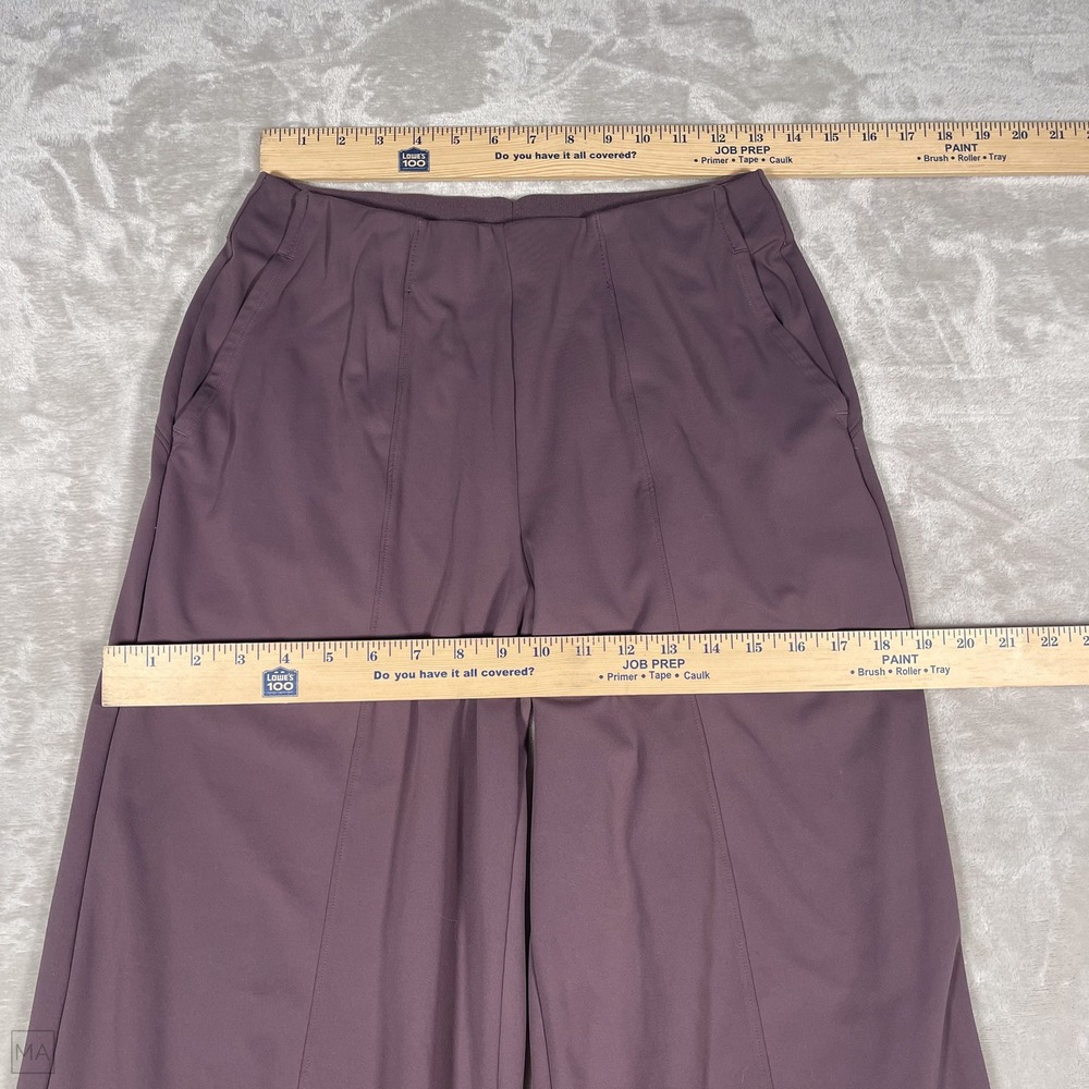 Old Navy Women's Pants Wide Leg Powersoft Go-Dry Athleisure S Petite Purple - Picture 4 of 7